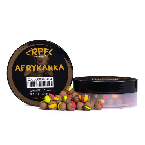 AFRYKANKA 10мм (мікс - кольорів)