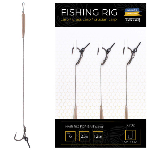 Повідці з шурупом 12см