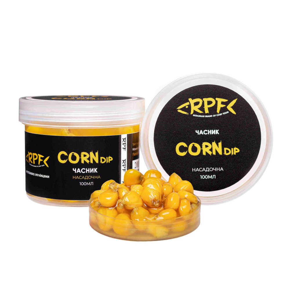 Насадочна Кукурудза 100мл смак: Часник (готова)