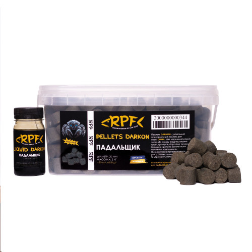 Пеллетс на Сома "DARKON" Падальщик 2кг + 80мл Ліквіду