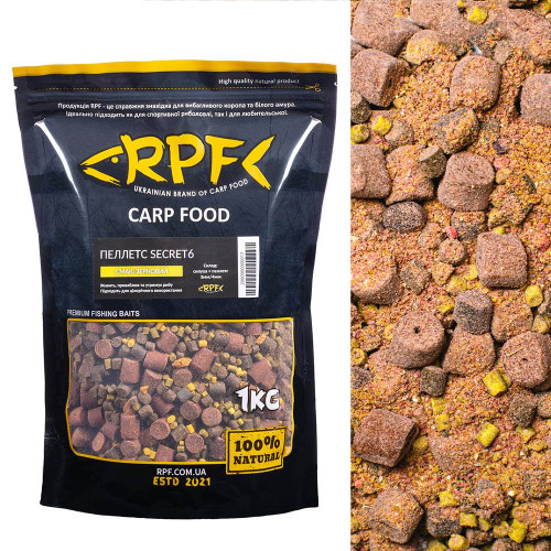 Пеллетс SECRET6 1кг Зерновий