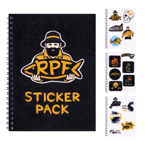 Стікер - Пак Книга від RPF ( вміщує в себе 21 тематичну наліпку )