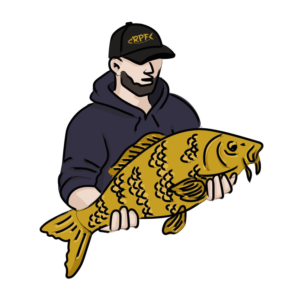 Стікер "Рибак" 25см*22см