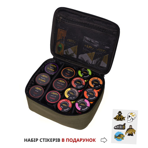 Сумка для насадок  RPF + подарунок набір Стікерів 
