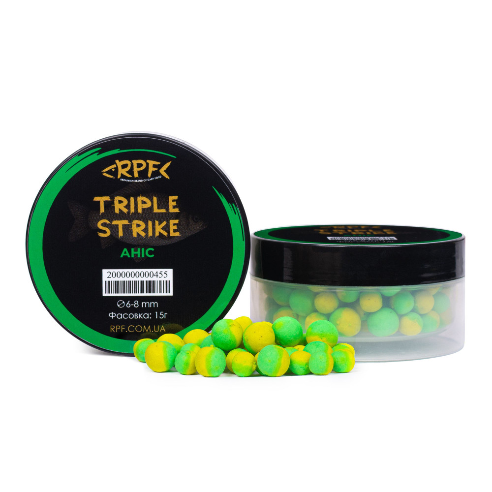 Поп-ап Triple Strike Аніс для ловлі карася 6-8мм 