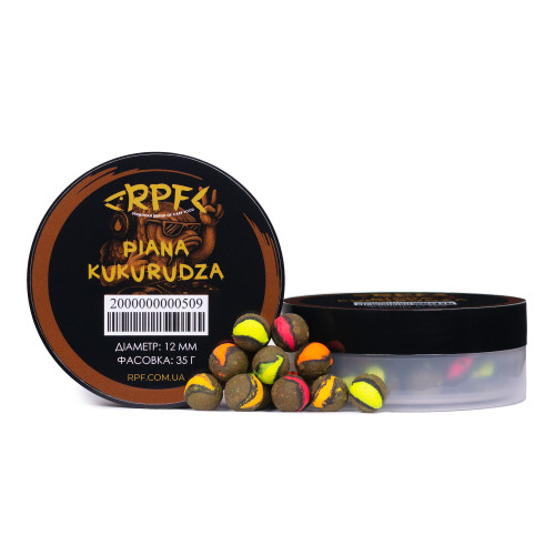 Wafters PIANA KUKURUDZA 12мм (мікс - кольорів)