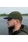 Кепка CULT з козирьком бейзболка від RPF 5_PANEL (комбінована Хакі + Чорний козирьок) 