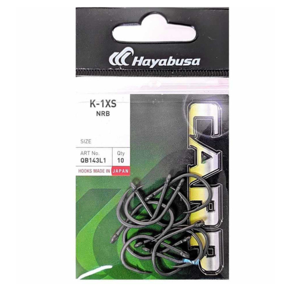 Гачки HAYABUSA K-1XS NRB  №6 / №8 (тефлонові)