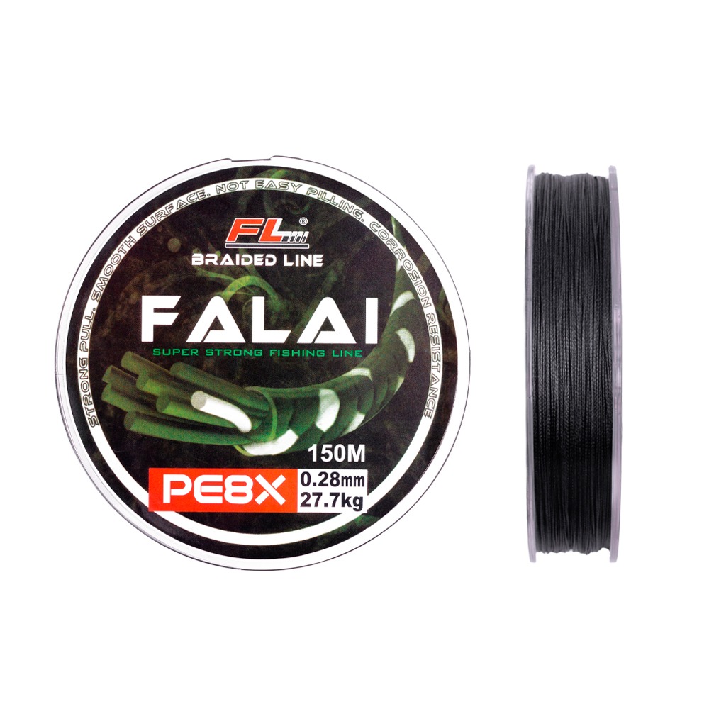 Шоклідер (шнур) FALAI PE8X 150 м 0.28мм 26кг
