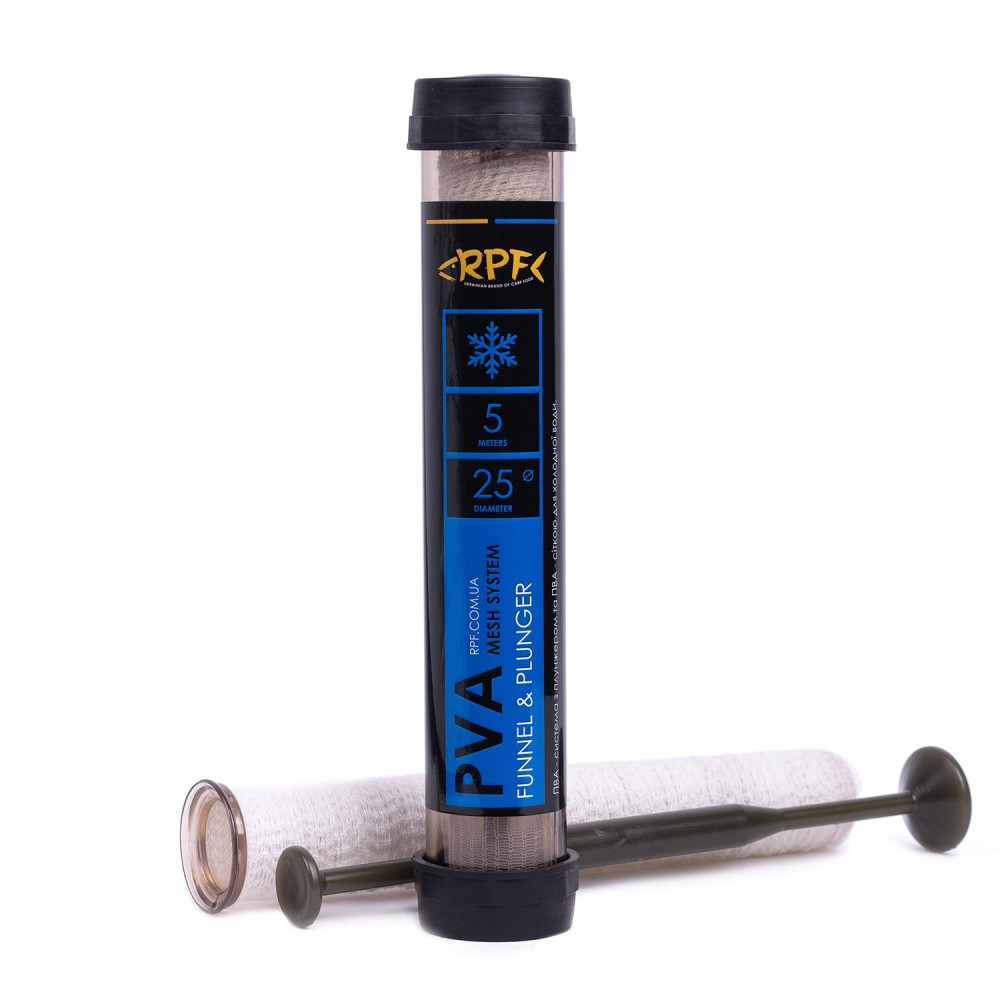 ПВА - система з плунжером для Холодної води ( сітка 5м / діаметр 25мм )