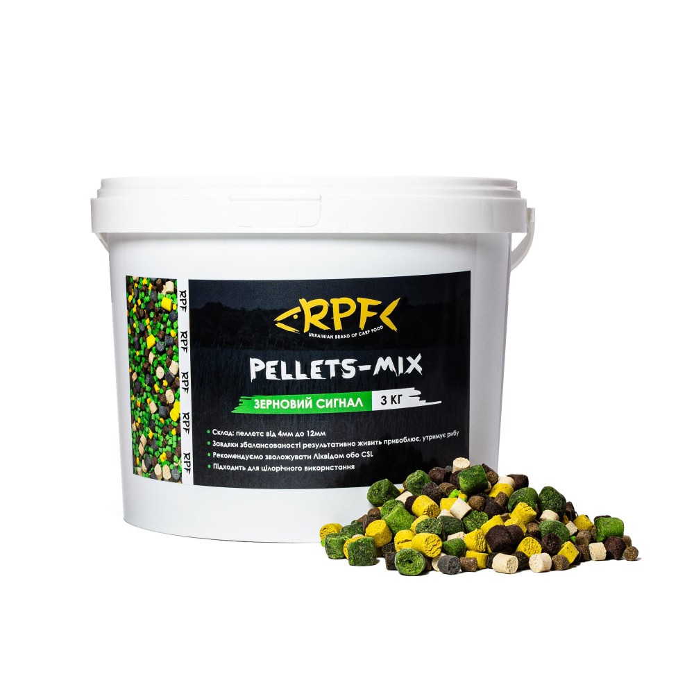 Мікс-Пеллетсу 3кг Зерновий Сигнал