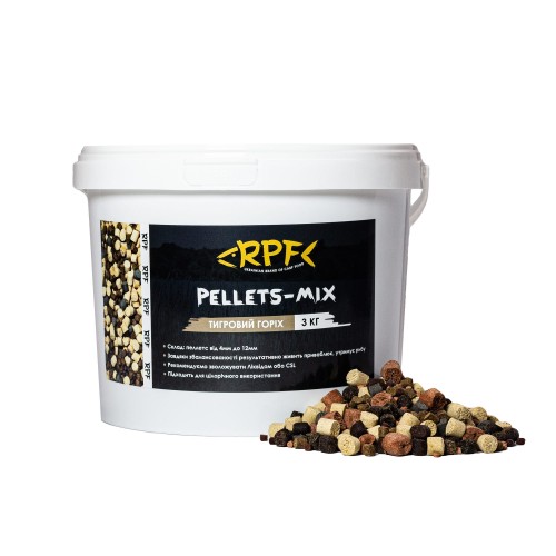 Мікс-Пеллетсу 3кг Тигровий горіх