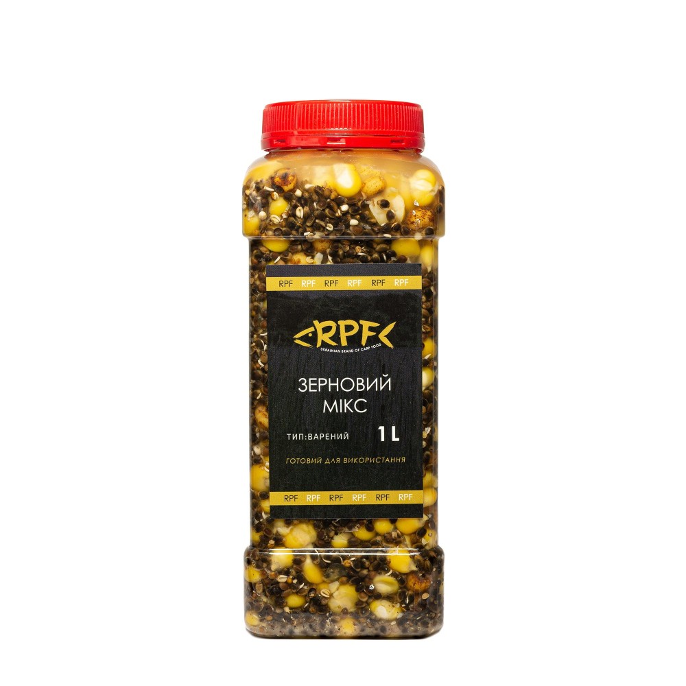 Зерновий мікс для рибалки 1л (готовий)