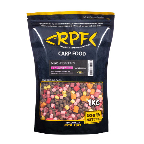 Мікс-Пеллетсу 1кг Слодкий Бум 