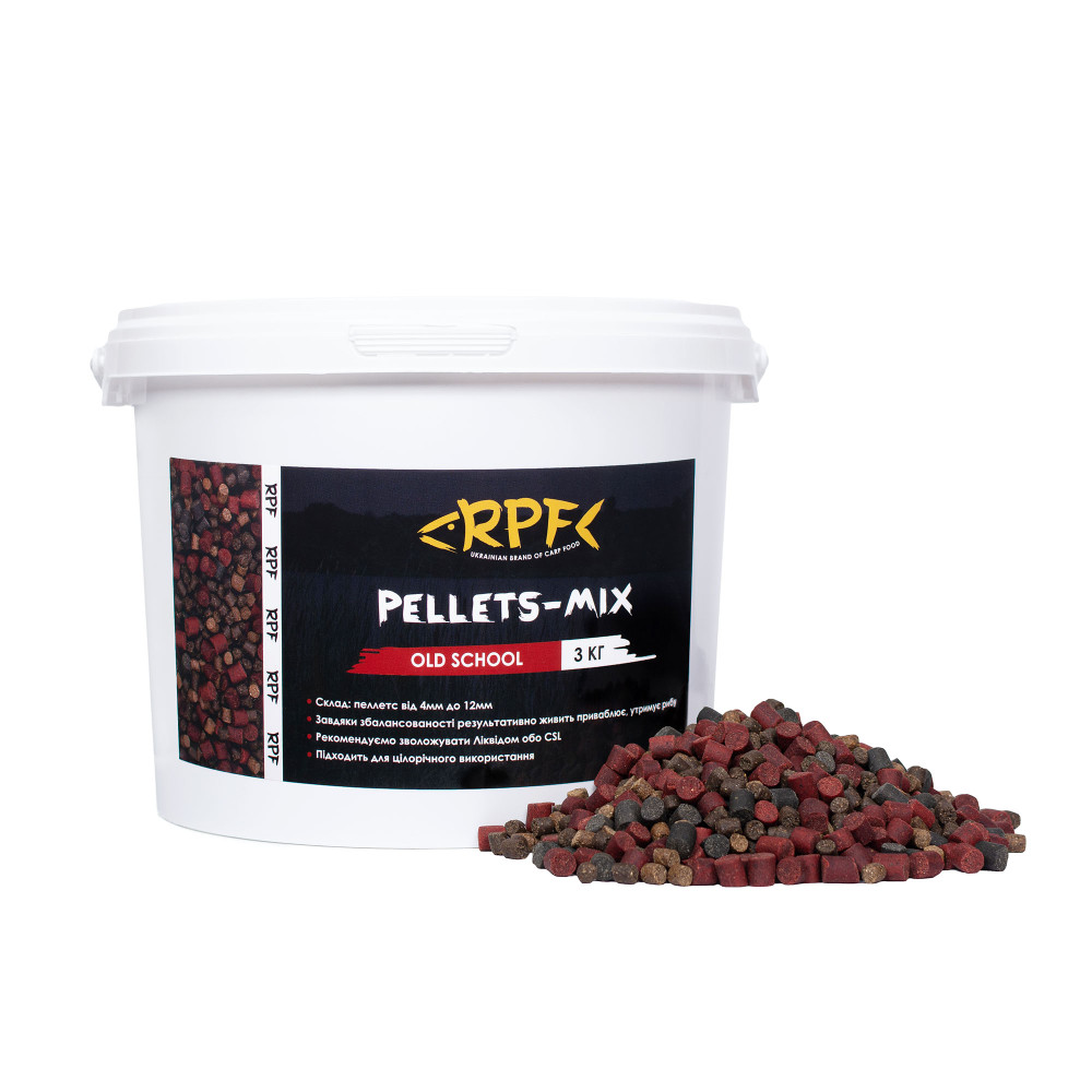 Мікс-Пеллетсу 3кг OLD SCHOOL
