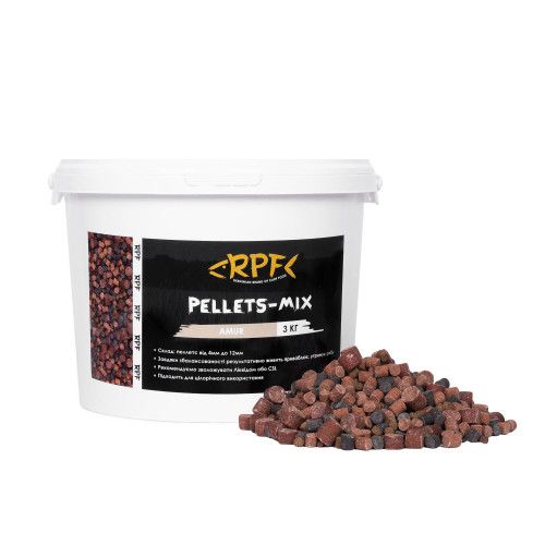 Мікс-Пеллетсу 3кг Amur